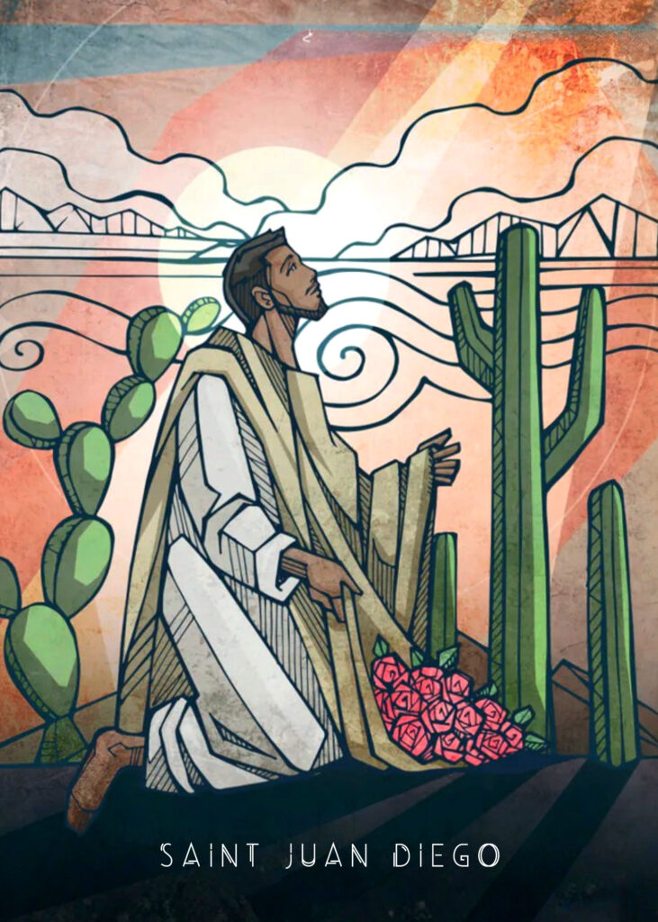 illustration of Juan Diego