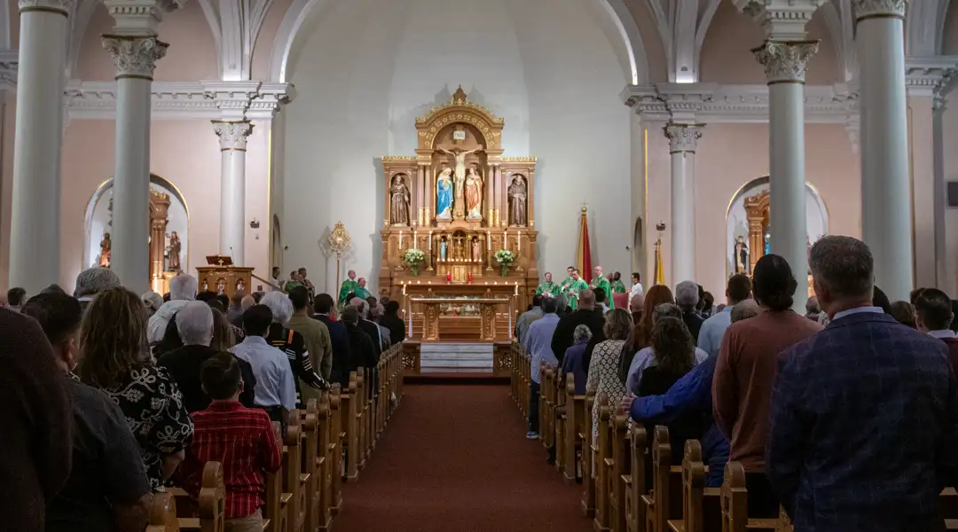 Mass at St. Mary's Basilica
