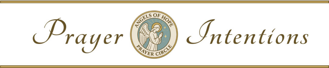 Prayer Intentions Banner